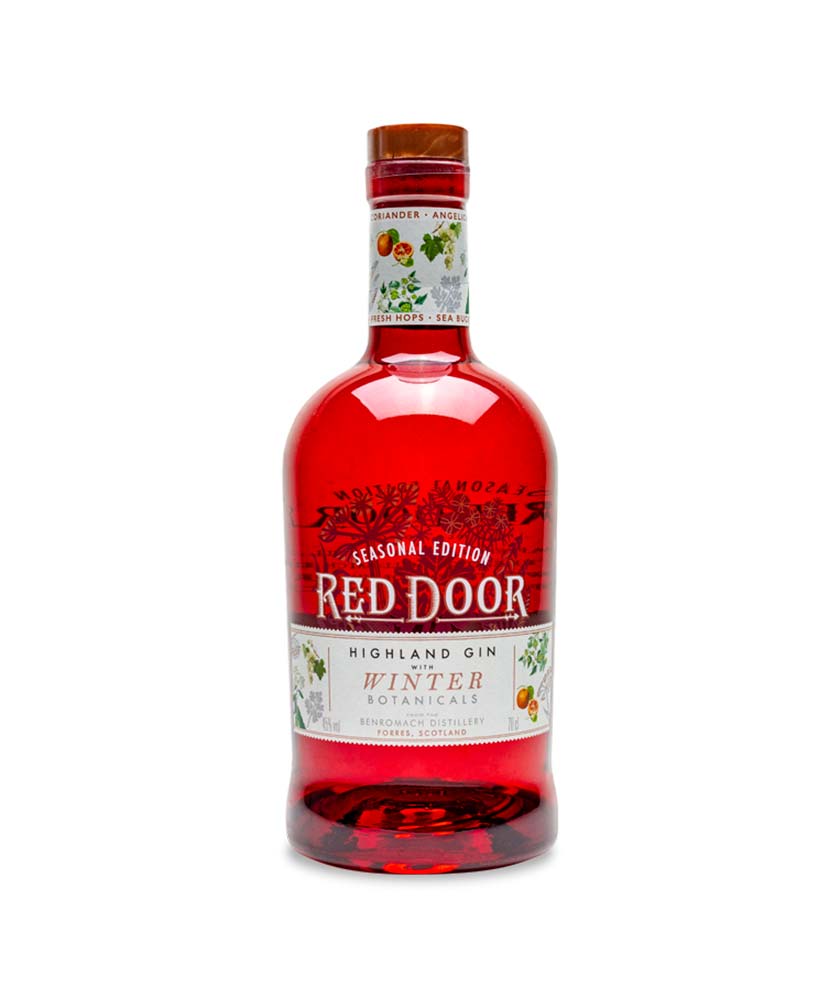 Red Door Winter Botanicals Gin Bottle