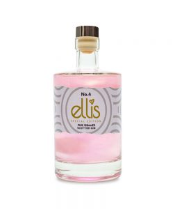 Ellis Pink Shimmer Gin Bottle