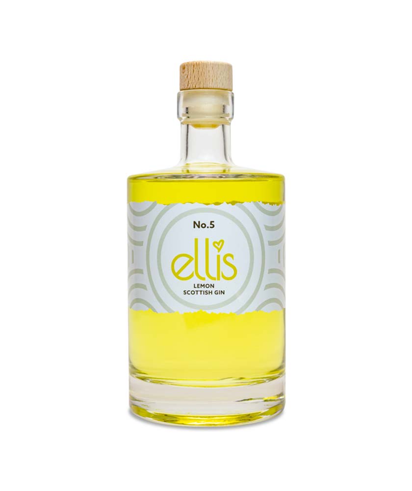 Ellis Lemon Gin Bottle
