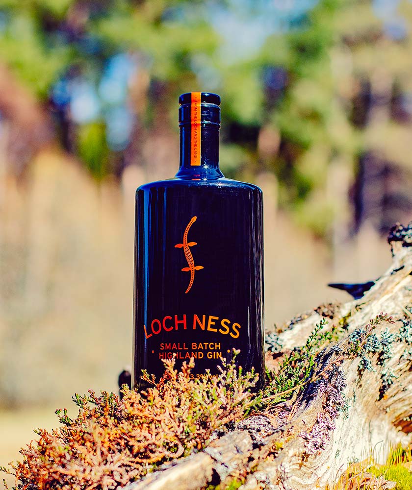 Loch Ness Highland Gin Bottle