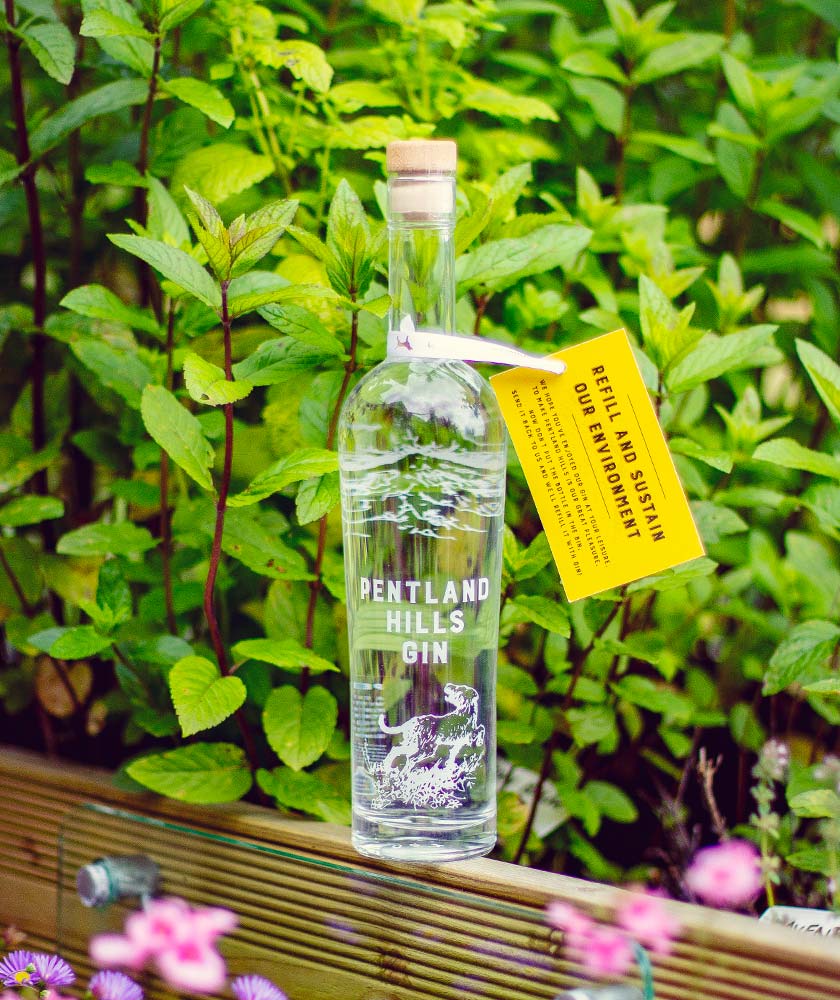 Pentland Hills Gin Bottle