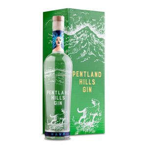 Pentland Hills Navy Strength Gin Bottle
