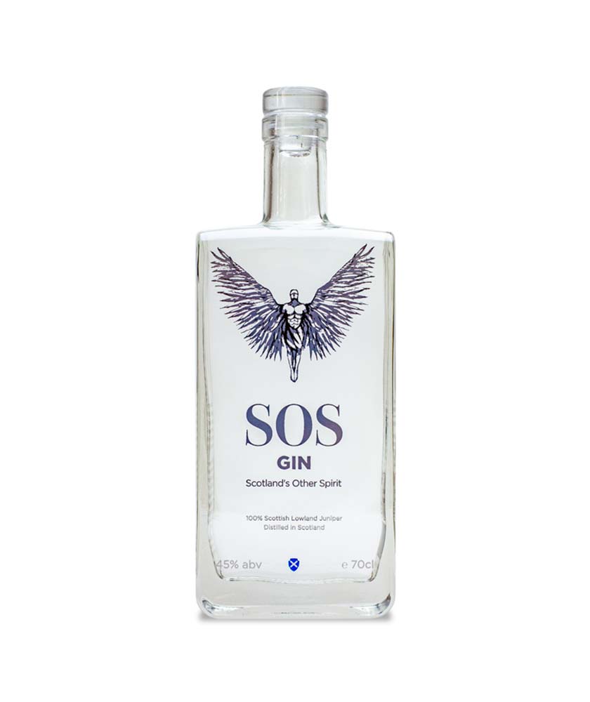 SOS Gin Bottle