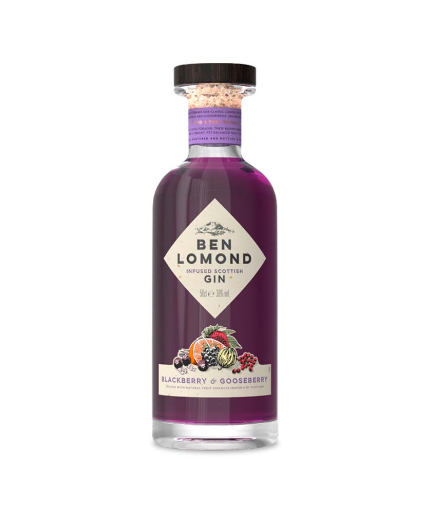 Ben Lomond Blackberry & Gooseberry Gin Bottle