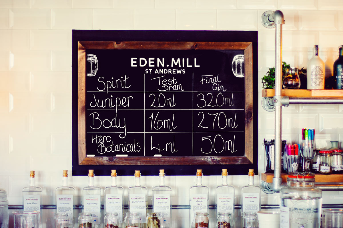 eden mill gin distillery tour
